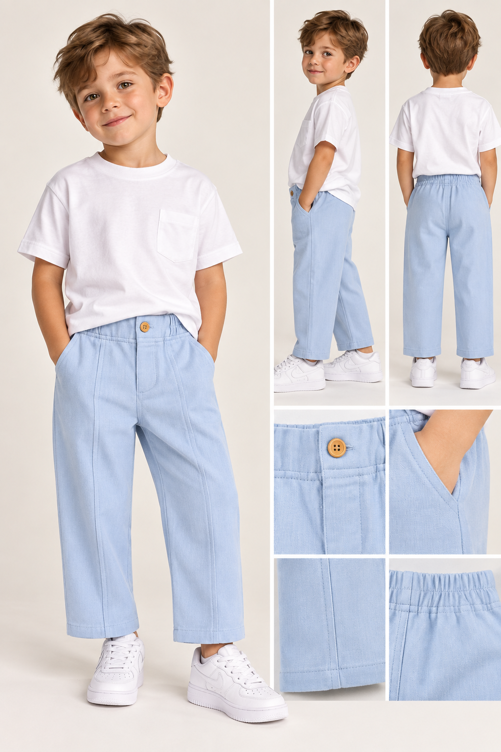 ÇOCUK BOLBALON PANTALON MAVİ