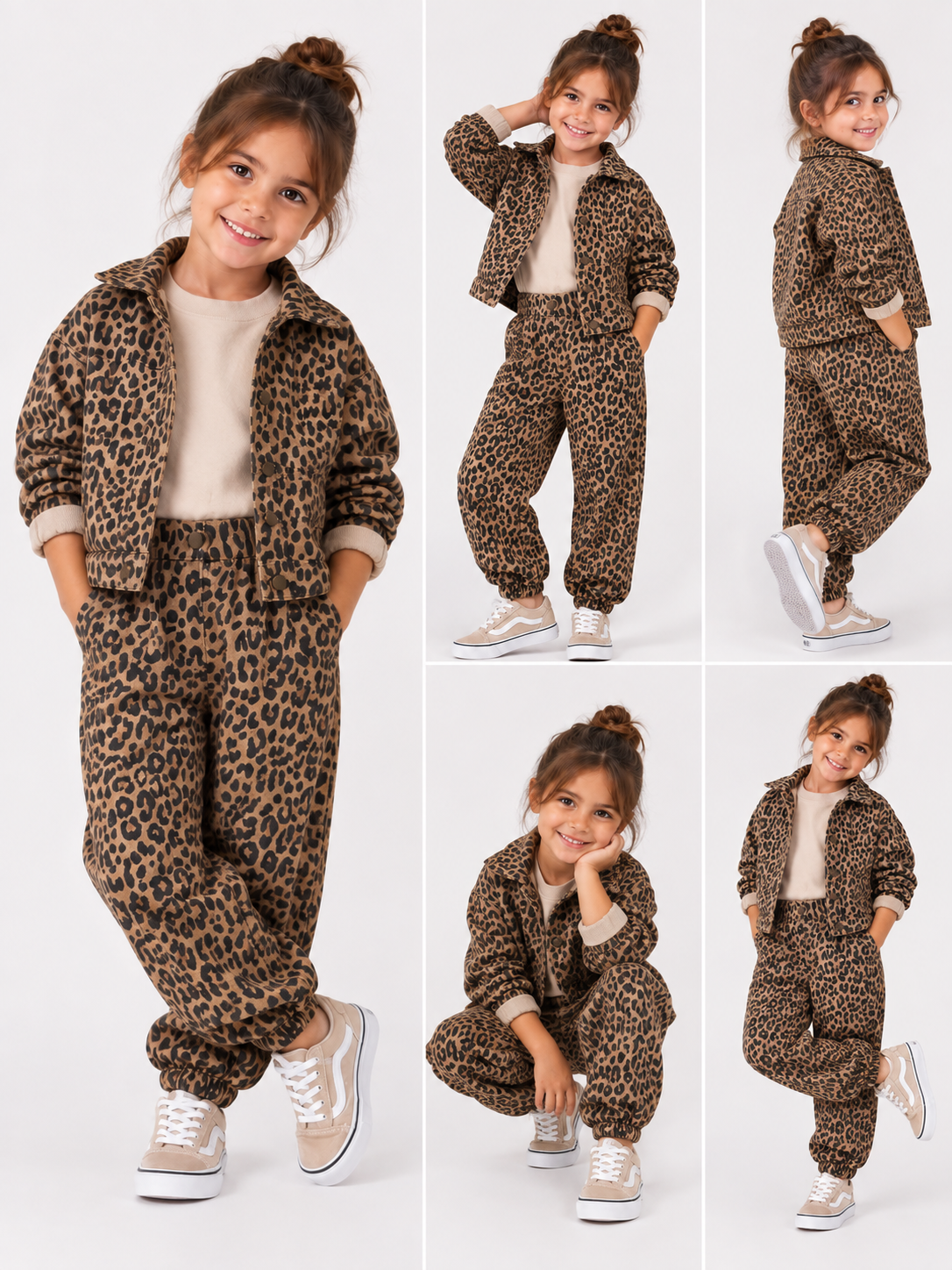 LEOPAR GABARDİN TAKIM