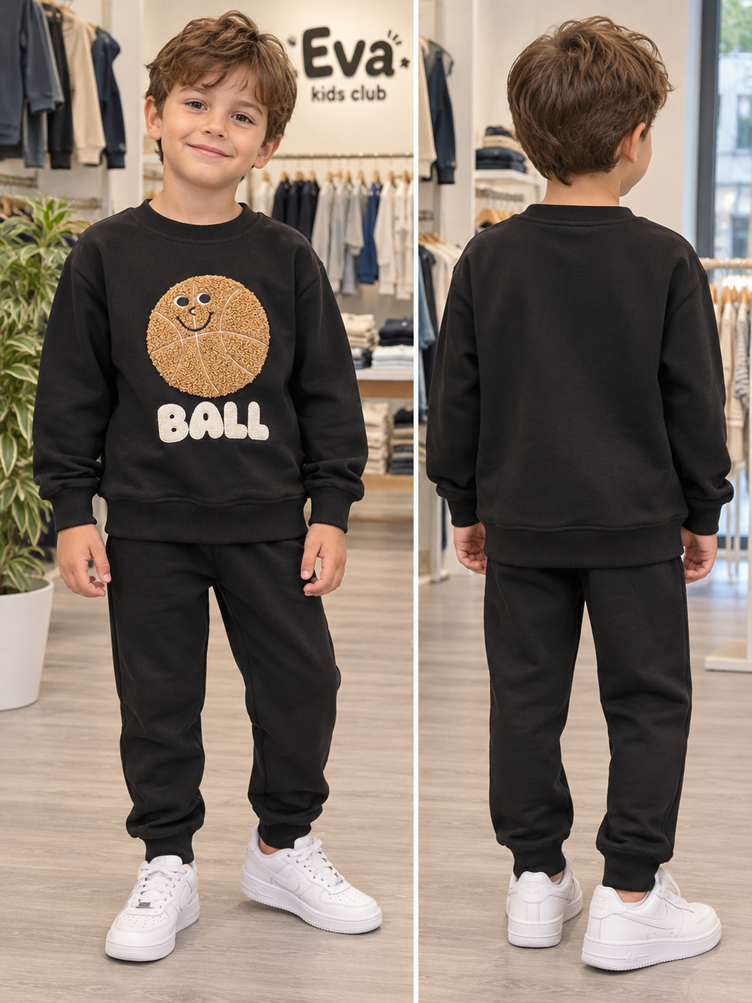 BALL NAKIŞLI EŞOFMAN TAKIMI