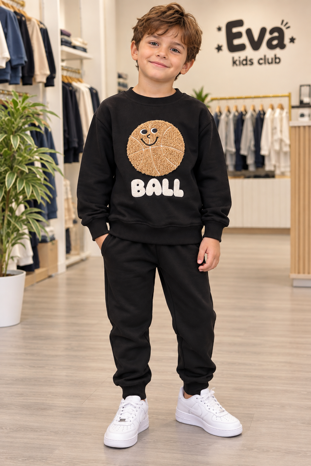 BALL NAKIŞLI EŞOFMAN TAKIMI