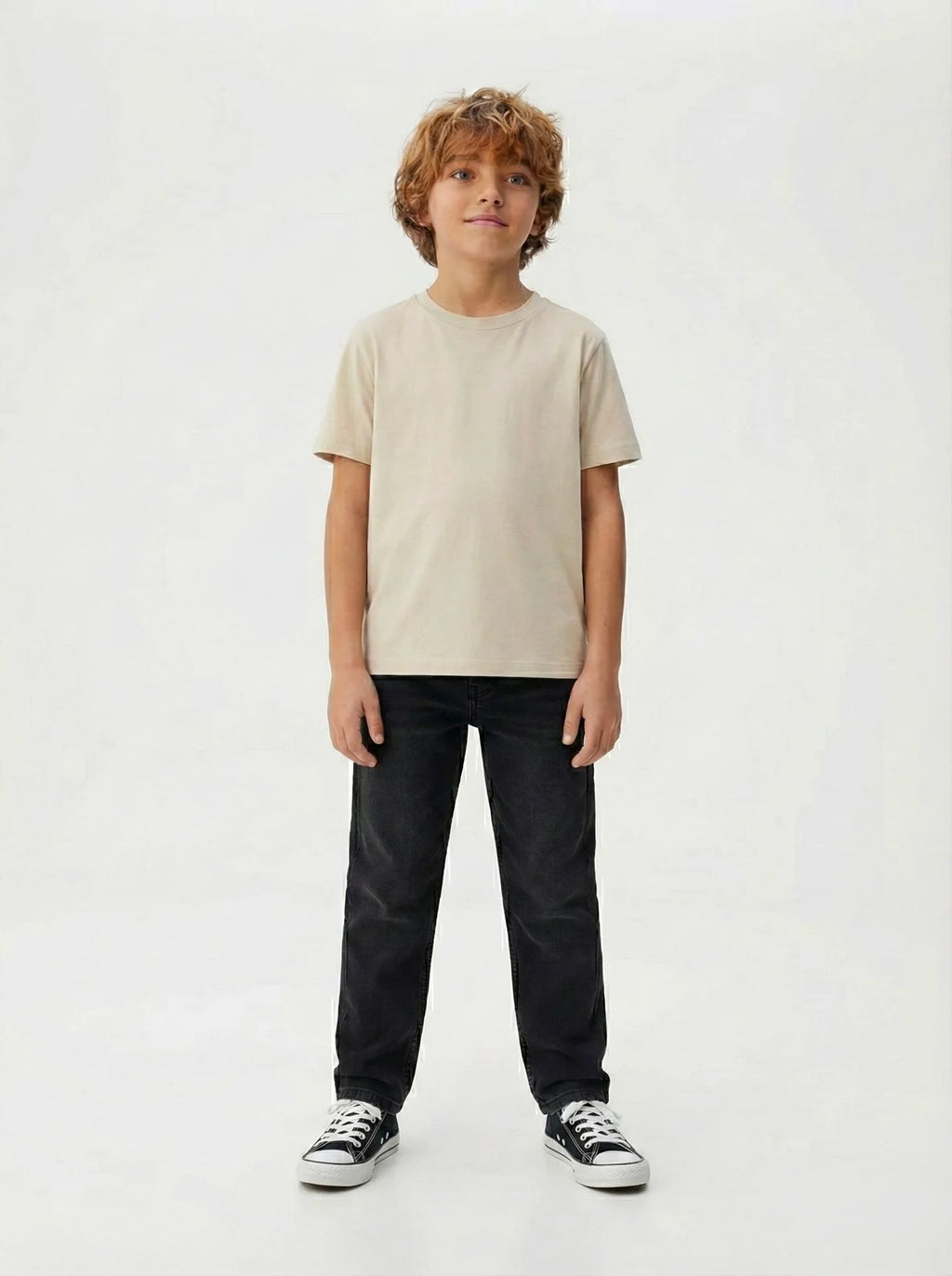 ÇOCUK BASIC DÜZ KESIM JEAN PANTOLON