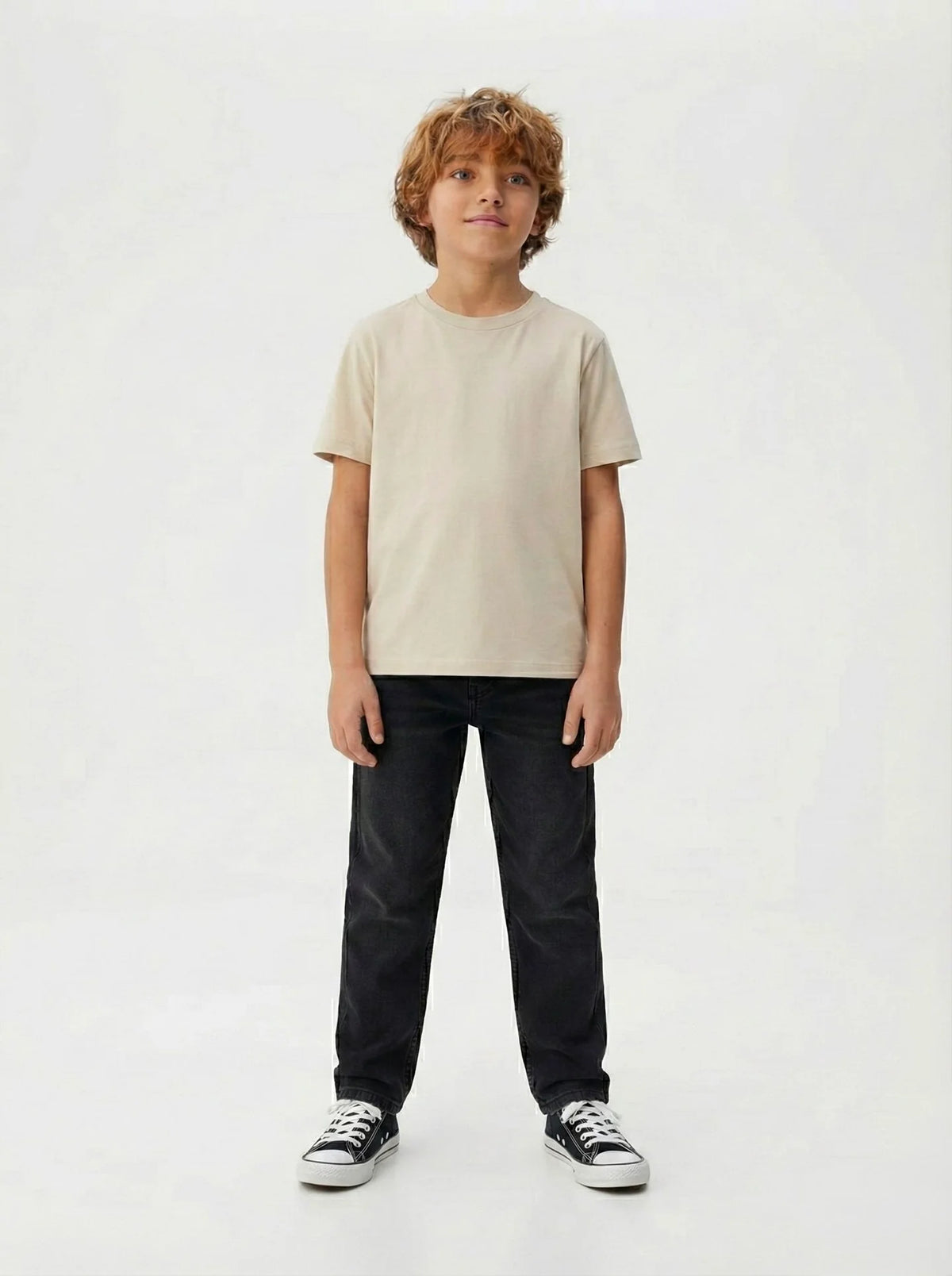 ÇOCUK BASIC DÜZ KESIM JEAN PANTOLON