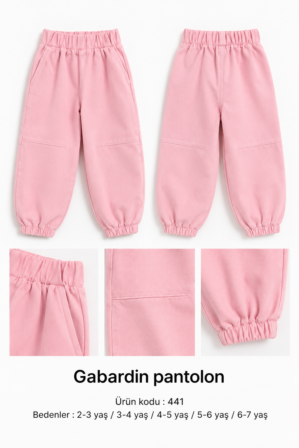 DİZİ PENSLİ GABARDİN PANTOLON