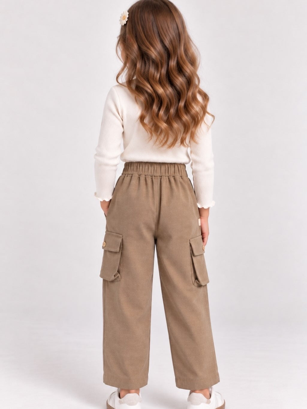 KARGO CEPLİ KETEN PANTOLON