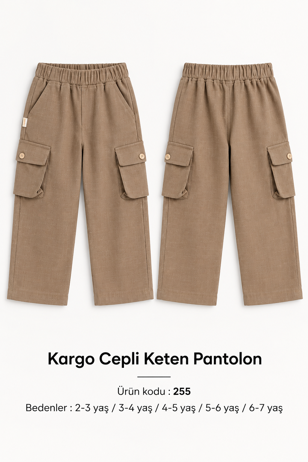 KARGO CEPLİ PANTOLON