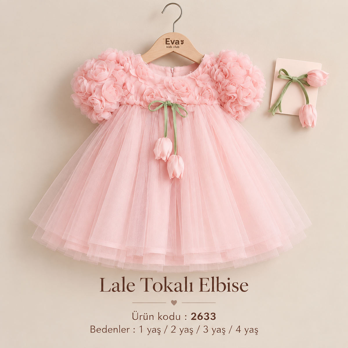 LALE TOKALI ELBİSE